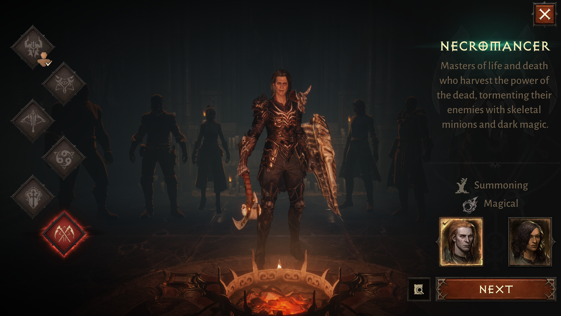 Diablo Immortal: Nova atualização adiciona opção para trocar de classe